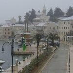 Zabijelila se Rogoznica: Ciklona snijeg donijela samo krajnjem jugu