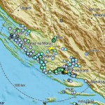 Sinoć dva potresa u Dalmaciji